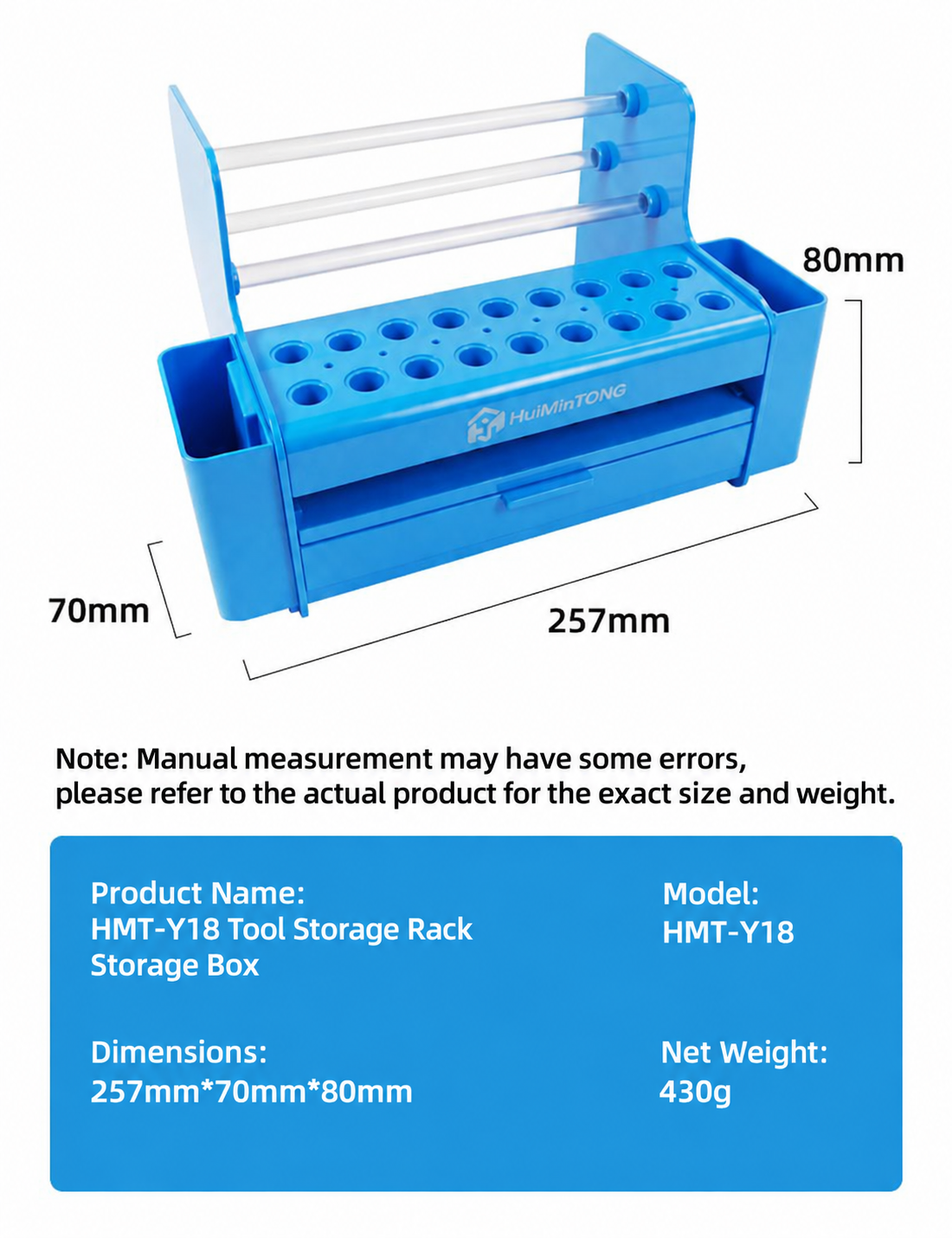 HMT-Y18 Tool Storage Rack Storage Box