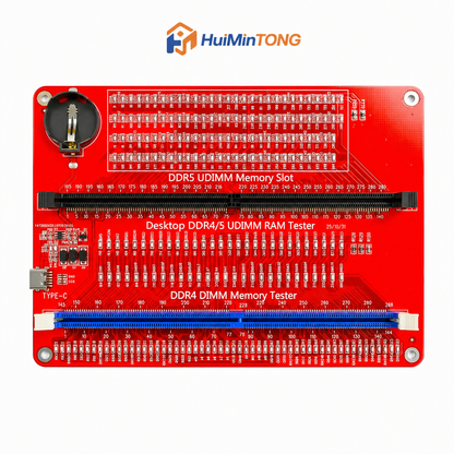 HMT-TT04 Desktop DDR4/DDR5 2-in-1 Memory Module Tester (Dual Power Supply)