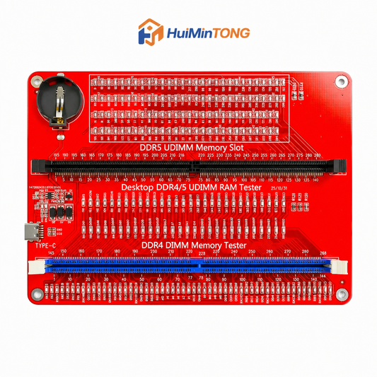 HMT-TT04 Desktop DDR4/DDR5 2-in-1 Memory Module Tester (Dual Power Supply)