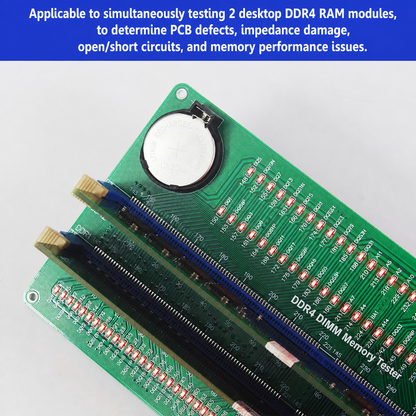 HMT-TT02 Desktop DDR4 Memory Module Tester with LED Indicators