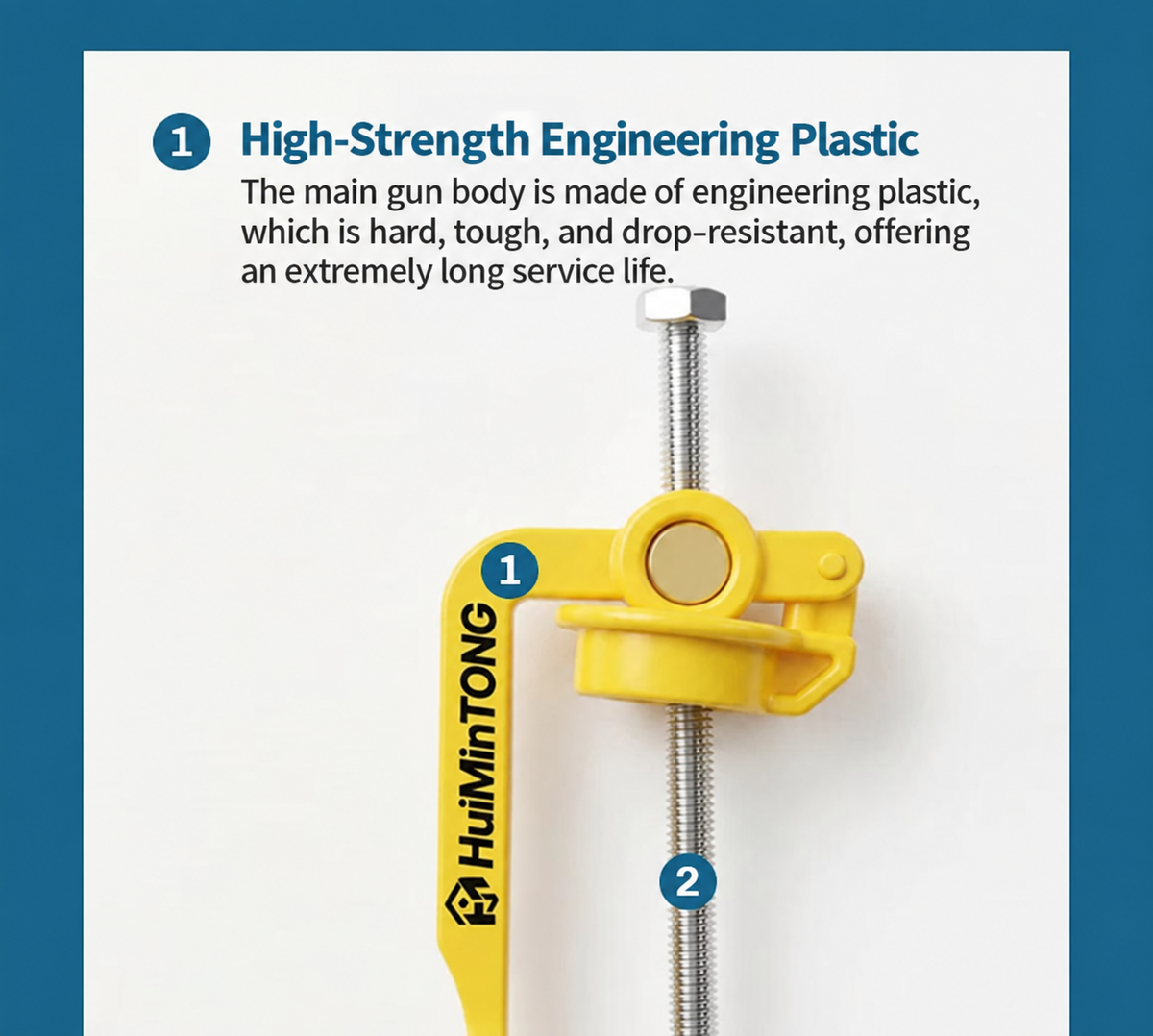 HMT-141 Yellow Upgraded Solder Flux Plunger