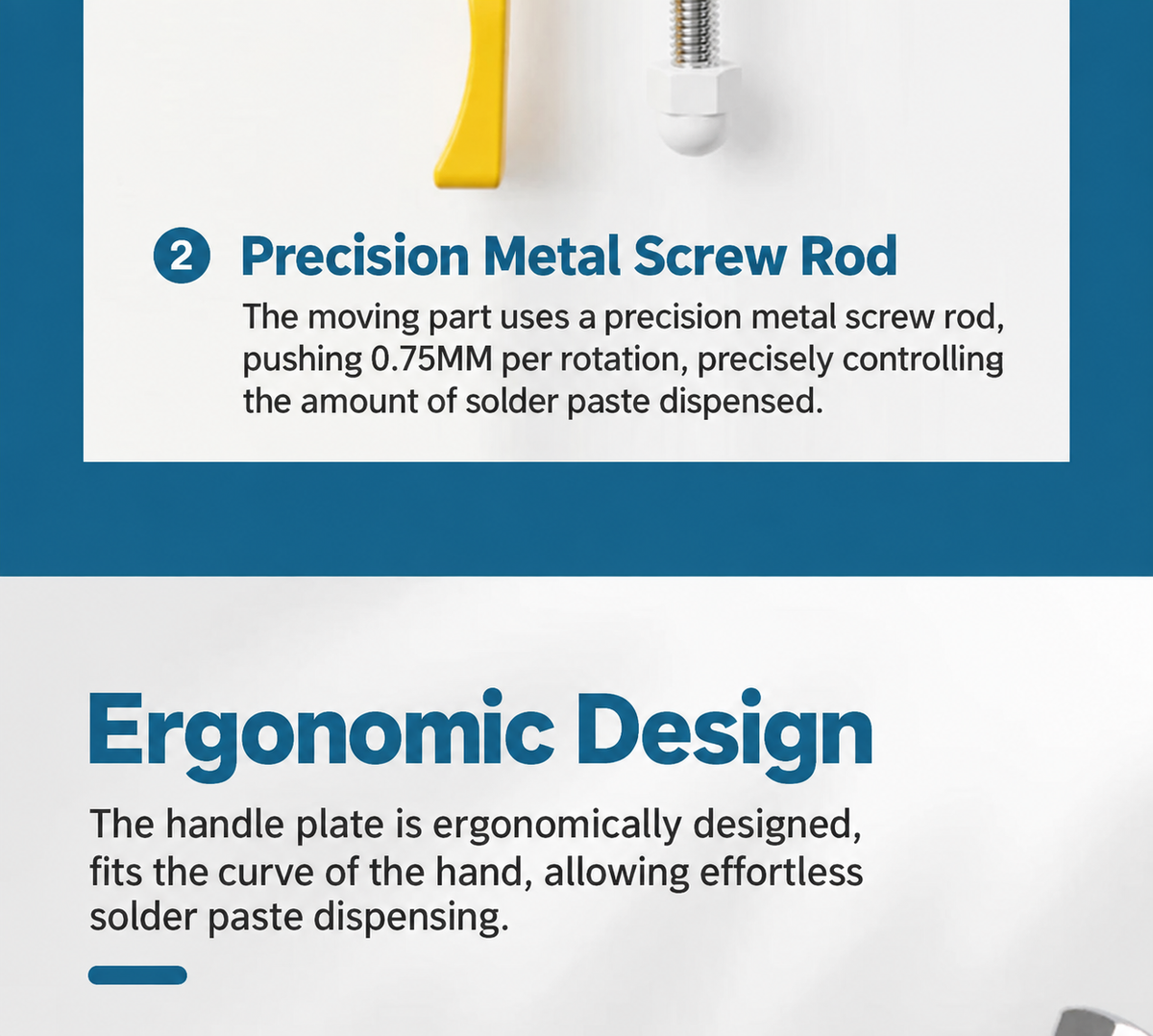 HMT-141 Yellow Upgraded Solder Flux Plunger