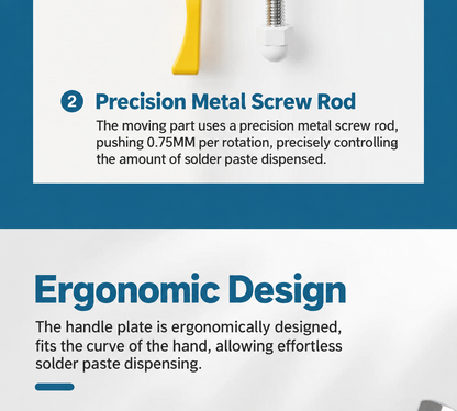 HMT-141 Yellow Upgraded Solder Flux Plunger