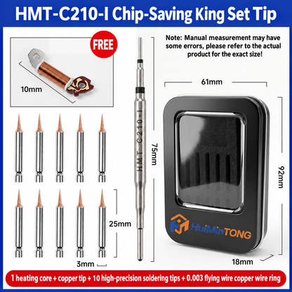 HMT-C210 Interchangeable Jumper Wire Set Soldering Iron Tips