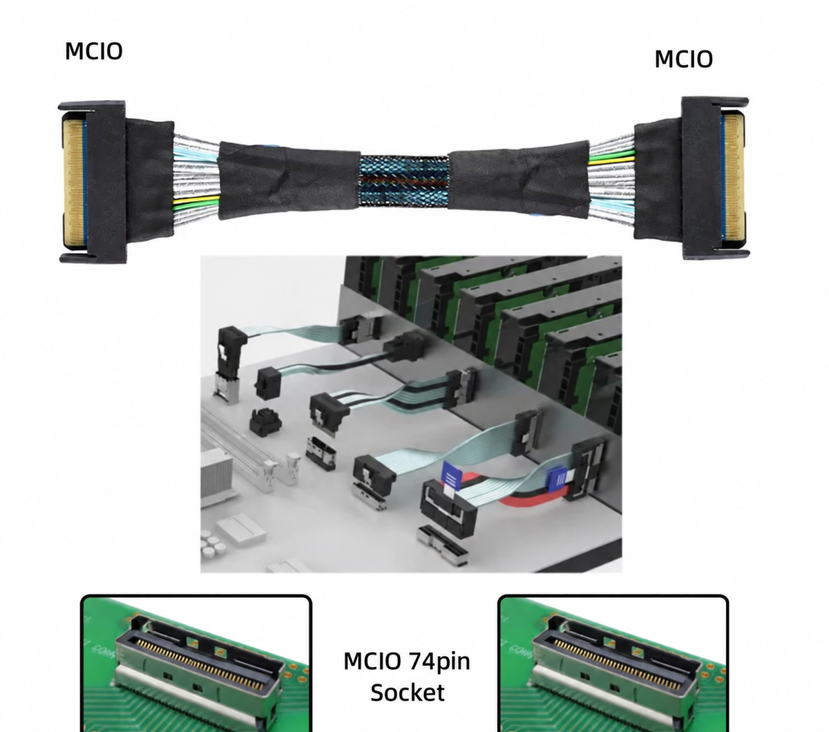 HMT-CZ03 Server 8654 Mini PCIe Tester with LED Indicator