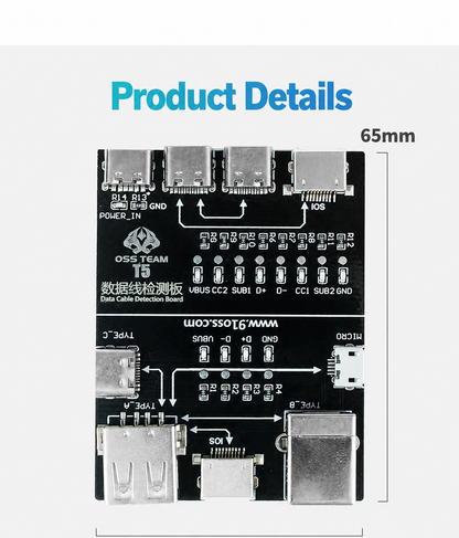 OSS TEAM T5 Data Cable Test Board
