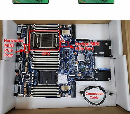 HMT-CZ03 Server 8654 Mini PCIe Tester with LED Indicator
