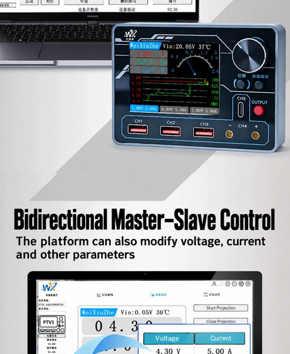 WEIXIUZHE PTV1 High Precision Multi-Function Smart Power Supply