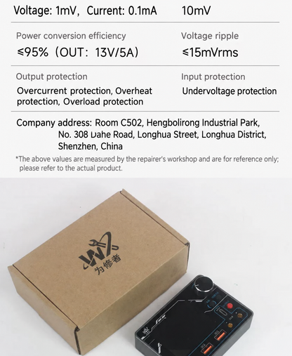 WEIXIUZHE PTV1 High Precision Multi-Function Smart Power Supply