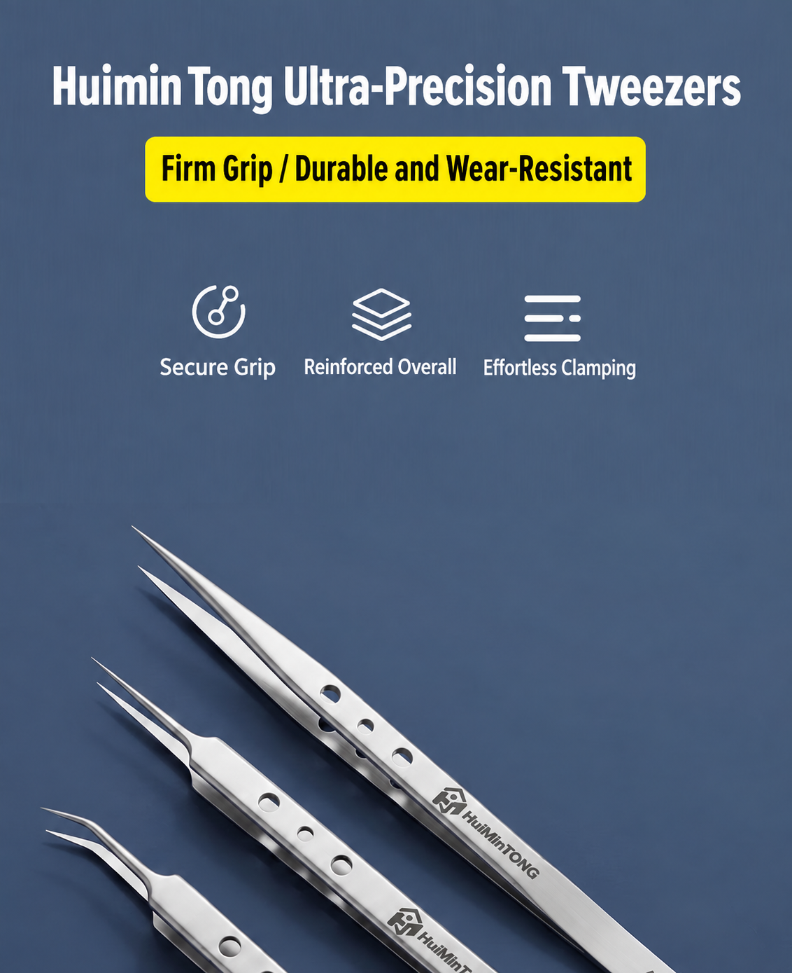 HMT HuiMinTong Ultra-High-Precision Tweezers