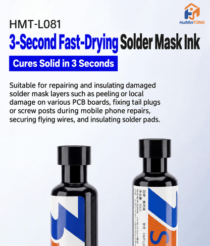 HMT-L081 Three-Second Fast-Drying Solder Mask Ink