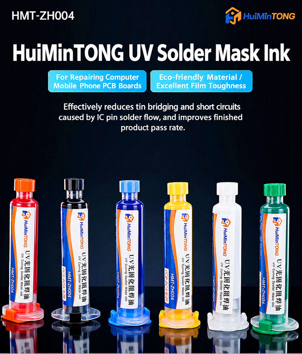 HMT-ZH004 UV Curing Solder Mask Ink