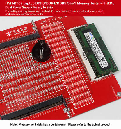 HMT-BT07 Laptop DDR3/DDR4/DDR5 3-in-1 Memory Tester