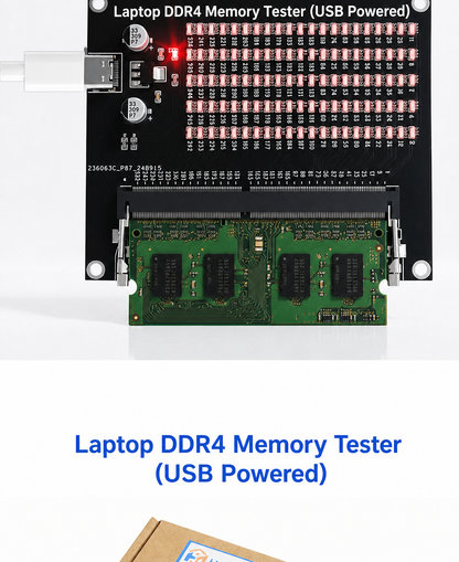 HMT-BT06 Laptop DDR4 Memory Module Tester (USB-powered)