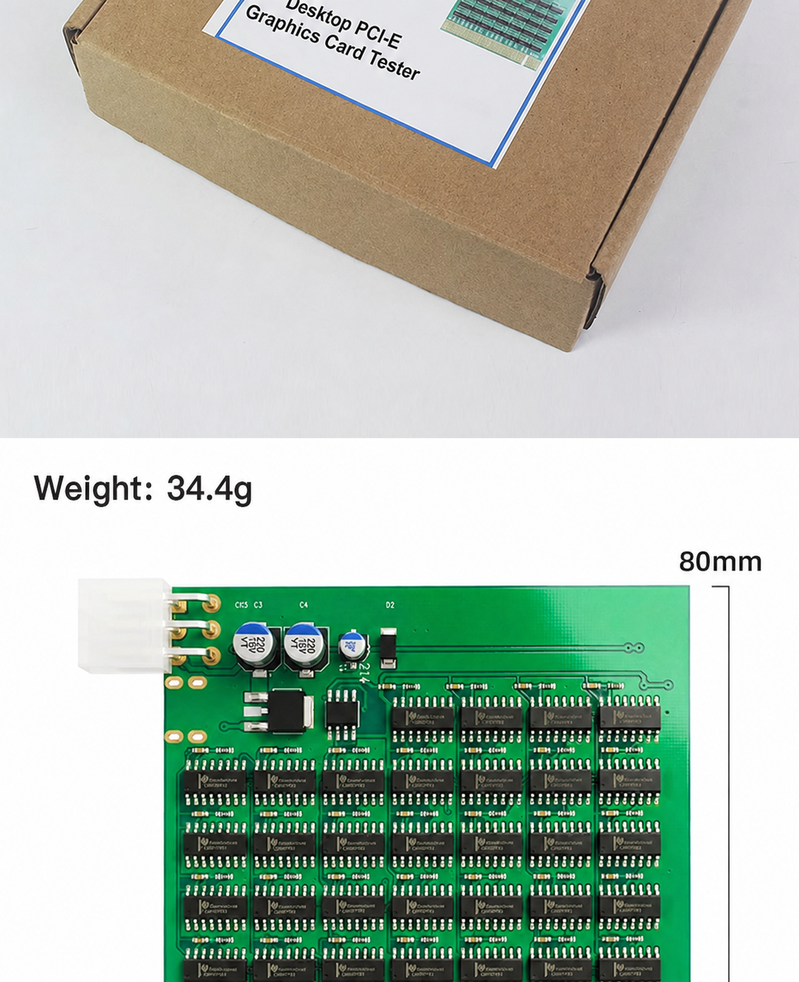 HMT-CZ01 Desktop PCI-E Tester with Indicator Lights