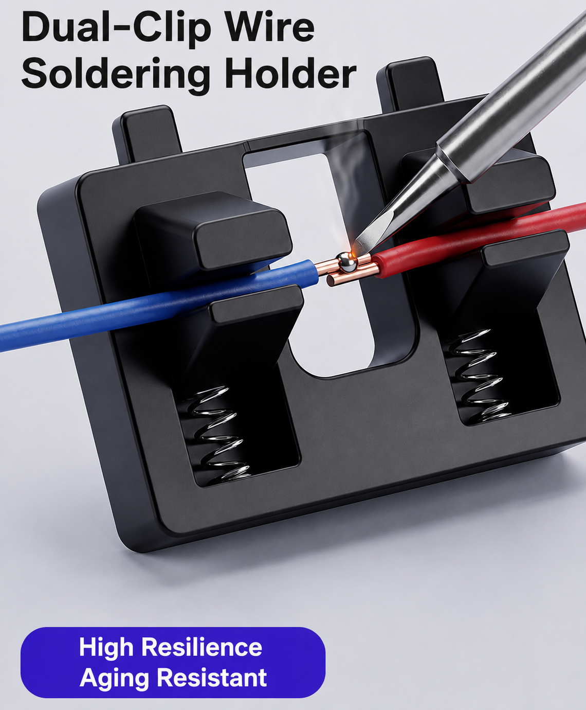HMT-224 Dual-Slot Wire Welding/Fixing Clip