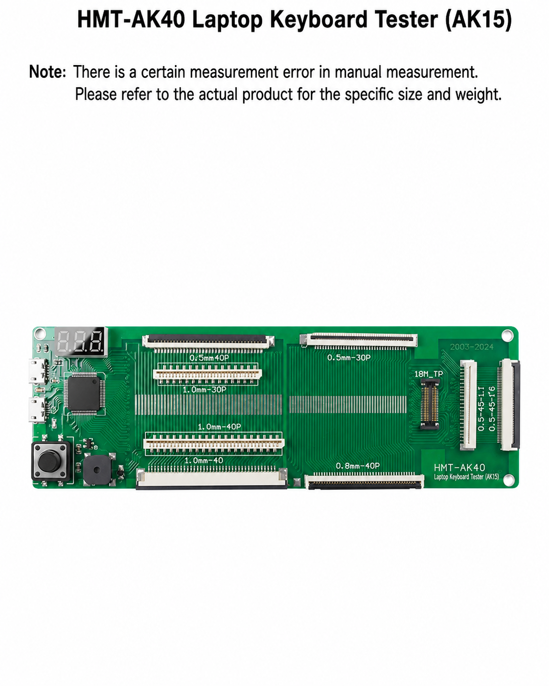 HMT-AK40 Laptop Keyboard Tester (AK15)