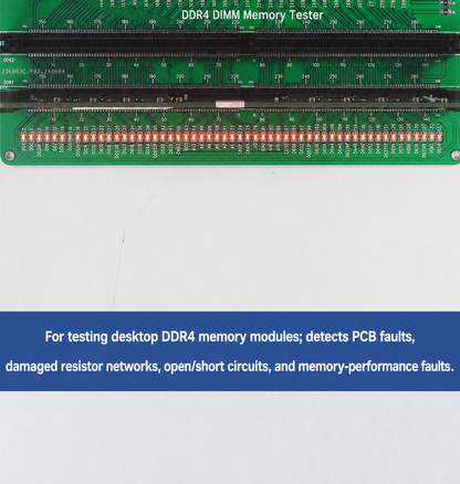 HMT-TT09 Desktop DDR4 Memory Module Tester with LED Indicators (USB Powered)