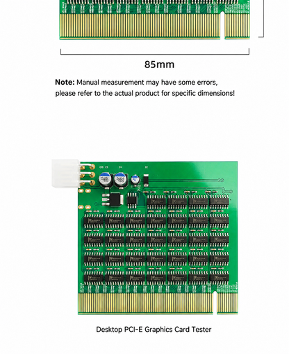 HMT-CZ01 Desktop PCI-E Tester with Indicator Lights