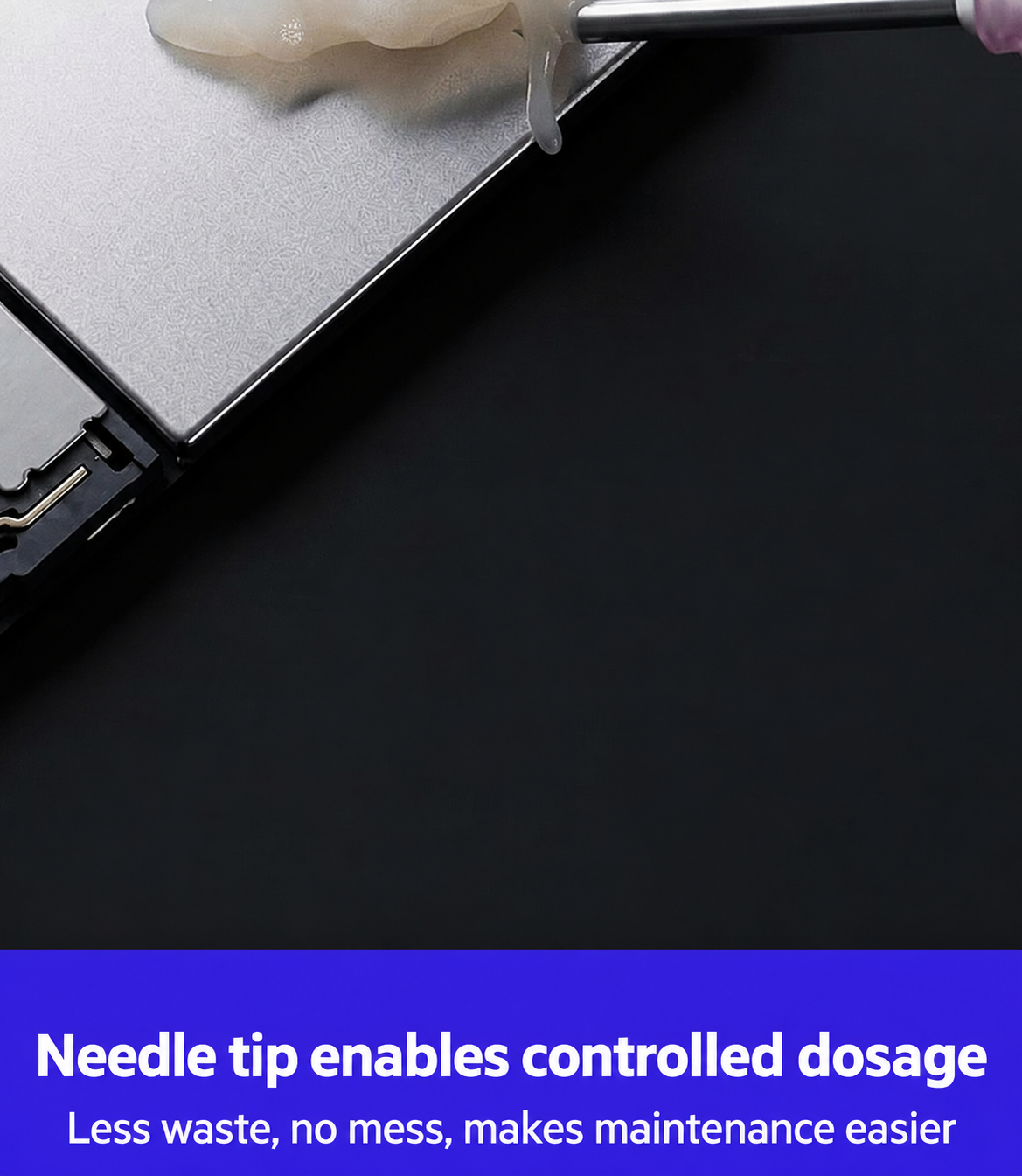 HMT-Y046 Transparent Insulating Flux Paste (Syringe Dispenser)