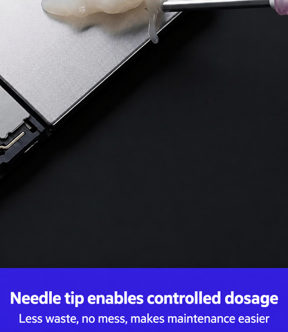 HMT-Y046 Transparent Insulating Flux Paste (Syringe Dispenser)
