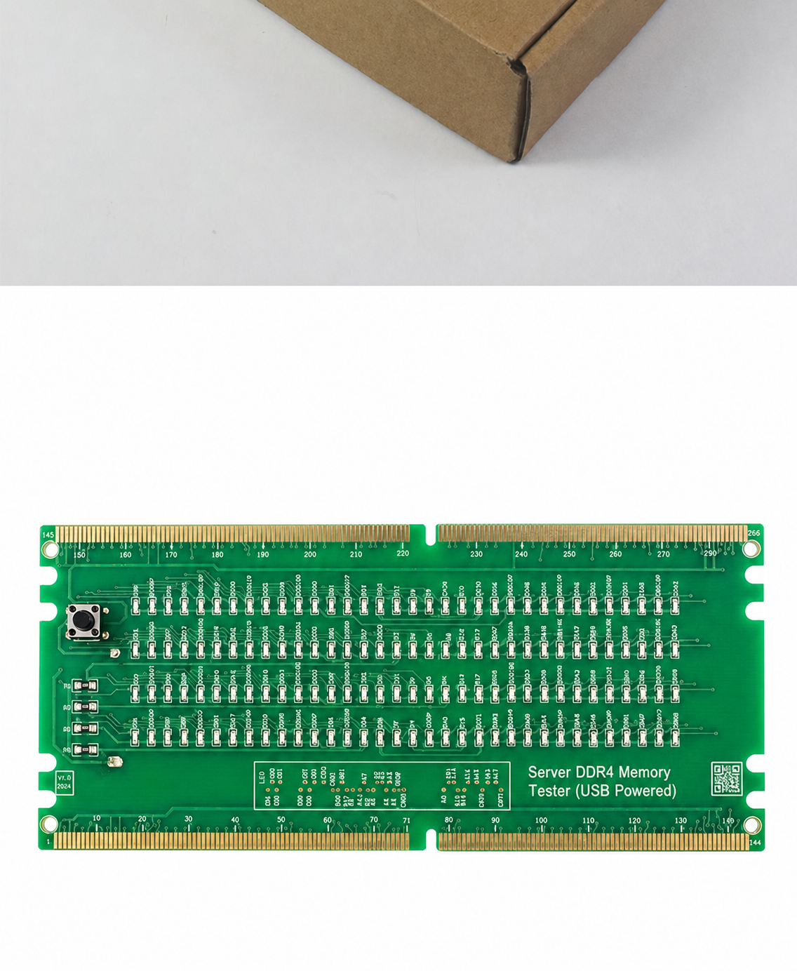HMT-TC03 Server DDR4 Memory Tester with LED Indicators – USB Powered