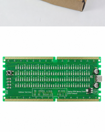 HMT-TC04 Desktop DDR4 Memory Tester with LED Indicators (USB Powered)
