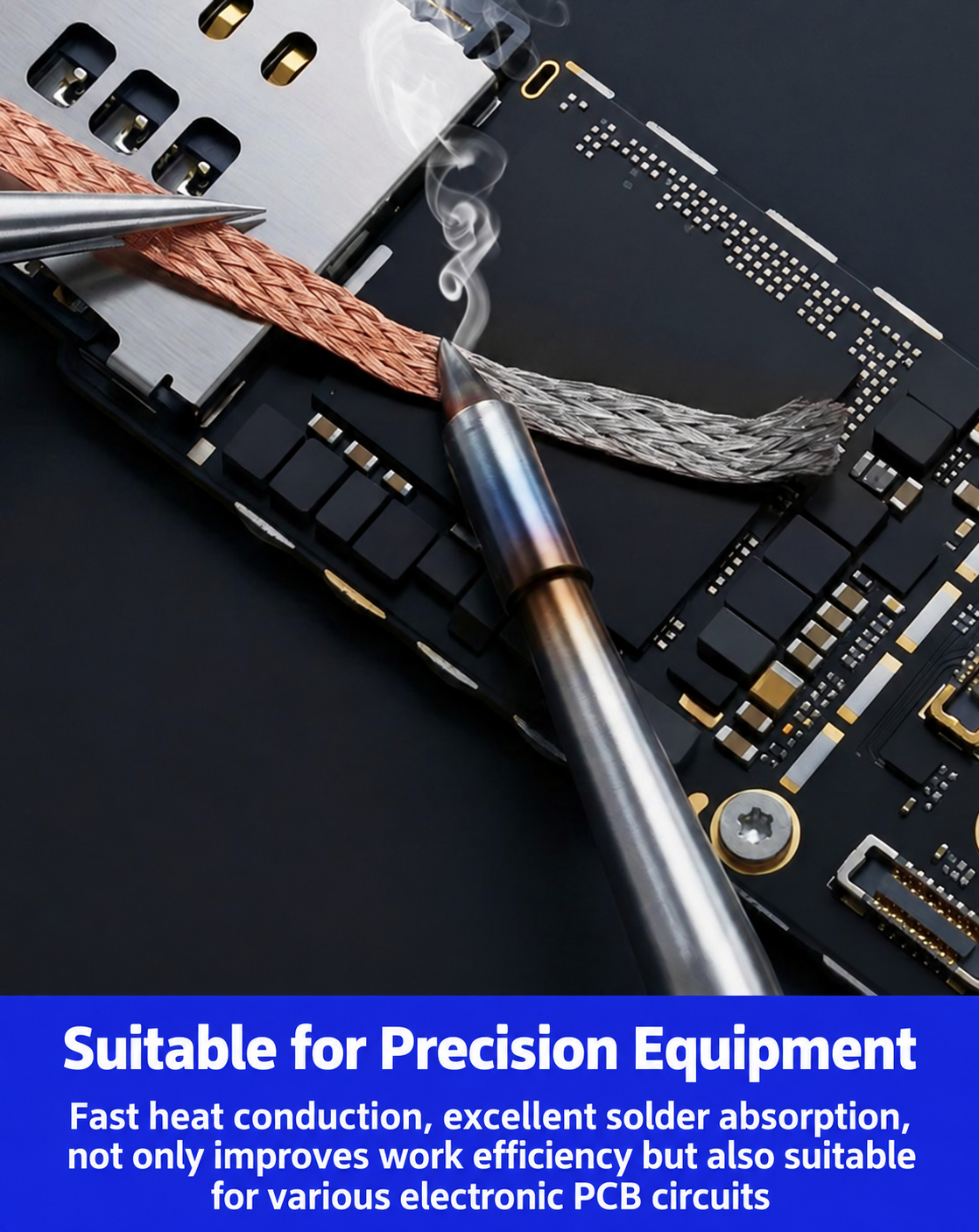 HMT-3015 HuiMinTong Desoldering Wick (X300 Series)