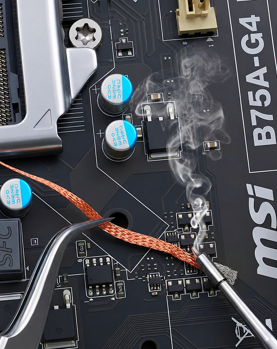 HMT-3015 HuiMinTong Desoldering Wick (X300 Series)