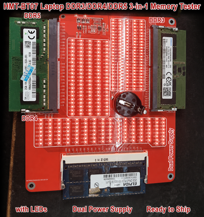 HMT-BT07 Laptop DDR3/DDR4/DDR5 3-in-1 Memory Tester