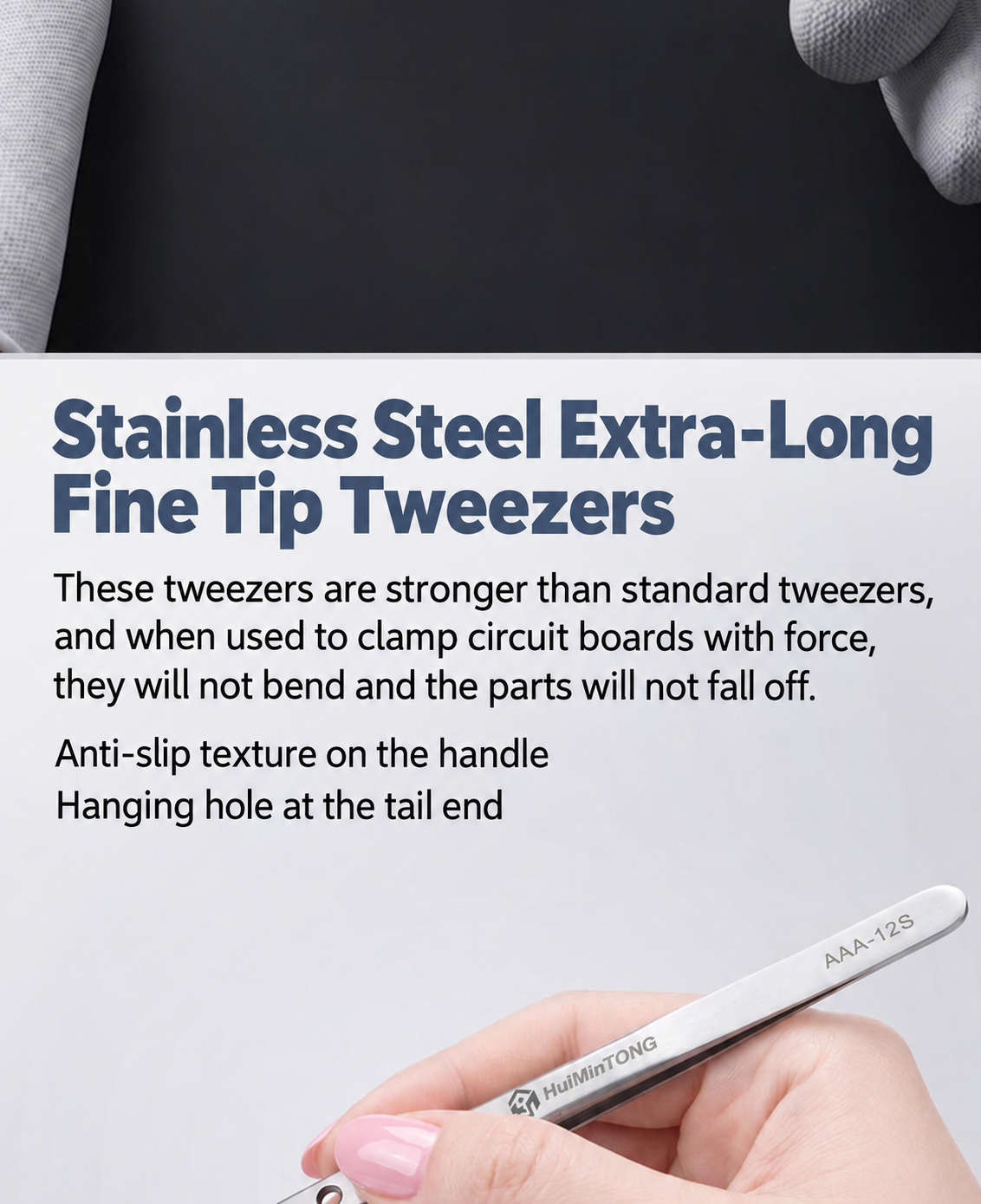 HMT HuiMinTong Ultra-High-Precision Tweezers