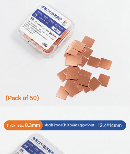 HMT HuiMinTong Phone CPU Thermal Copper Sheet