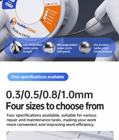 HMT-002 Leaded Solder Wire