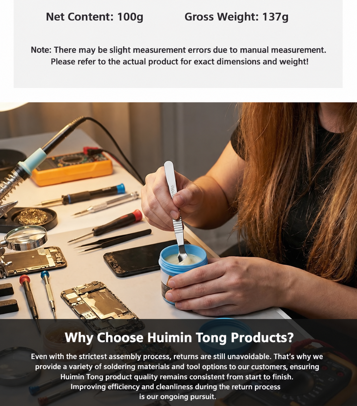 HMT-Y048 HuiMinTong BGA Solder Paste