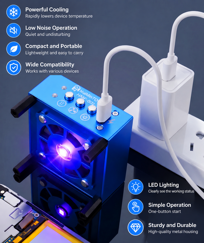 HMT-F001 Solid-State Small Ice Dragon Fan