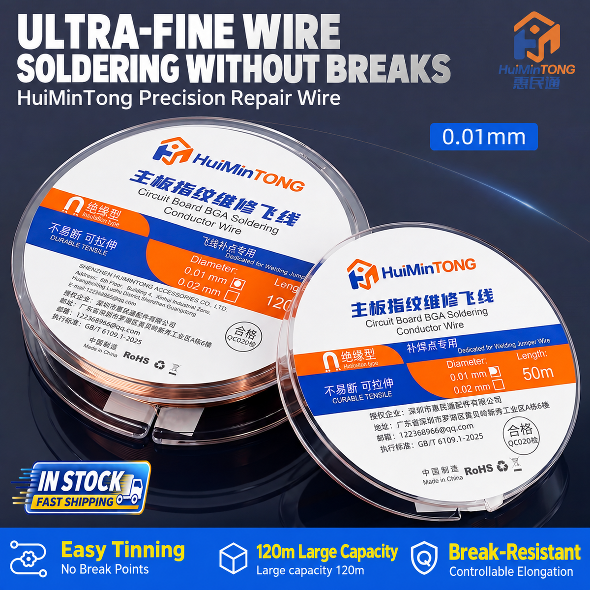 HMT – Circuit Board BGA Soldering Conductor Wire
