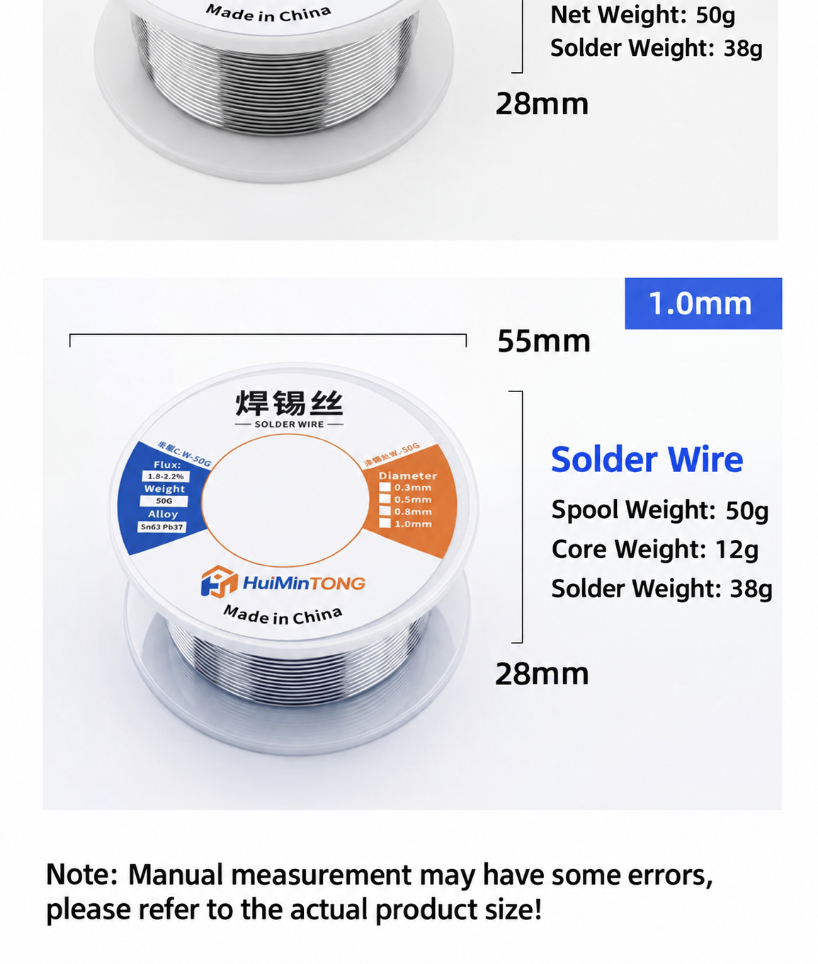 HMT-002 Leaded Solder Wire