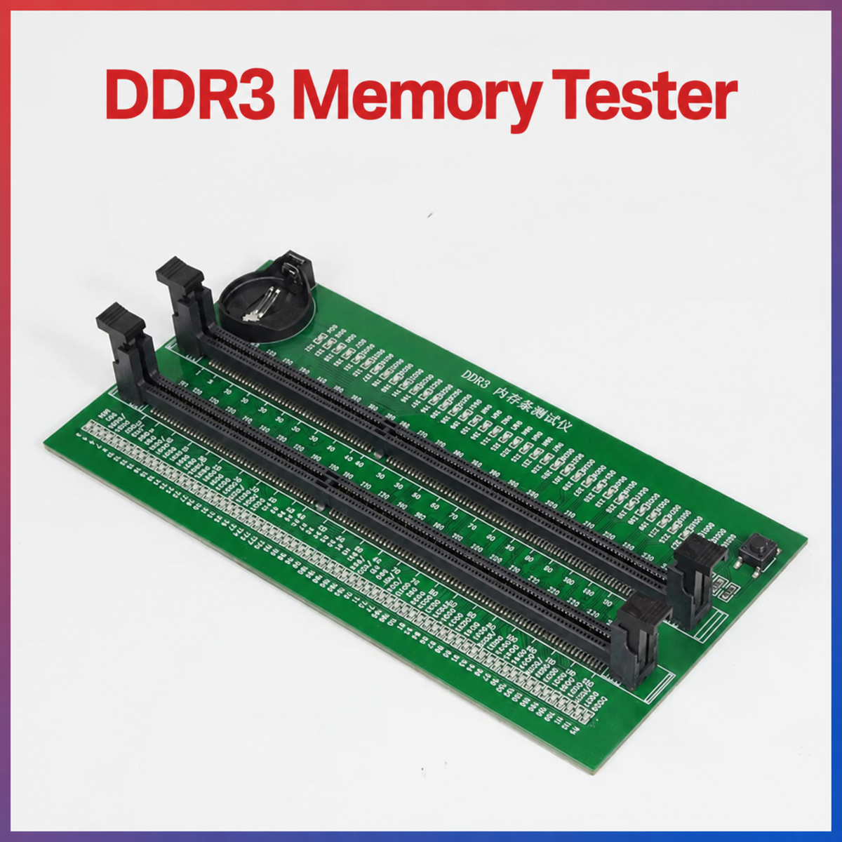 HMT-TT01 Desktop DDR3 RAM Tester with LED Indicator