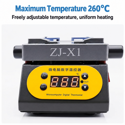 HMT-X1 220V US Standard Motherboard Layer Separation & Glue Removal Heating Station