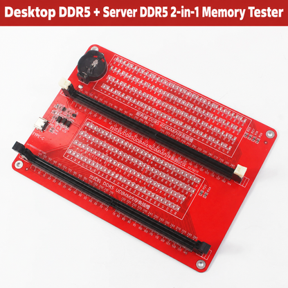 HMT-TT05 2-in-1 DDR5 Desktop & Server RAM Tester (Dual Power Supply)