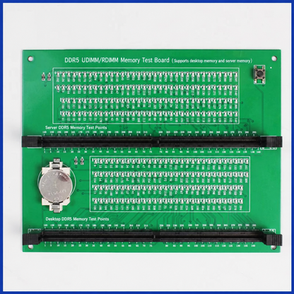HMT-TT06 2-in-1 DDR5 Desktop &amp; Server RAM Module Tester with LED Indicator