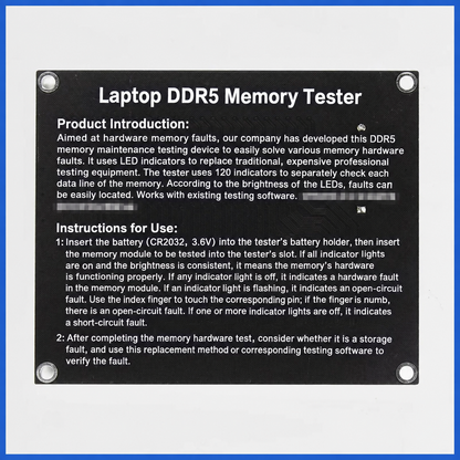HMT-BT03 Laptop DDR5 RAM Tester