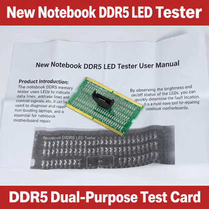 HMT-BC04 Laptop DDR5 RAM Tester with LED Indicator