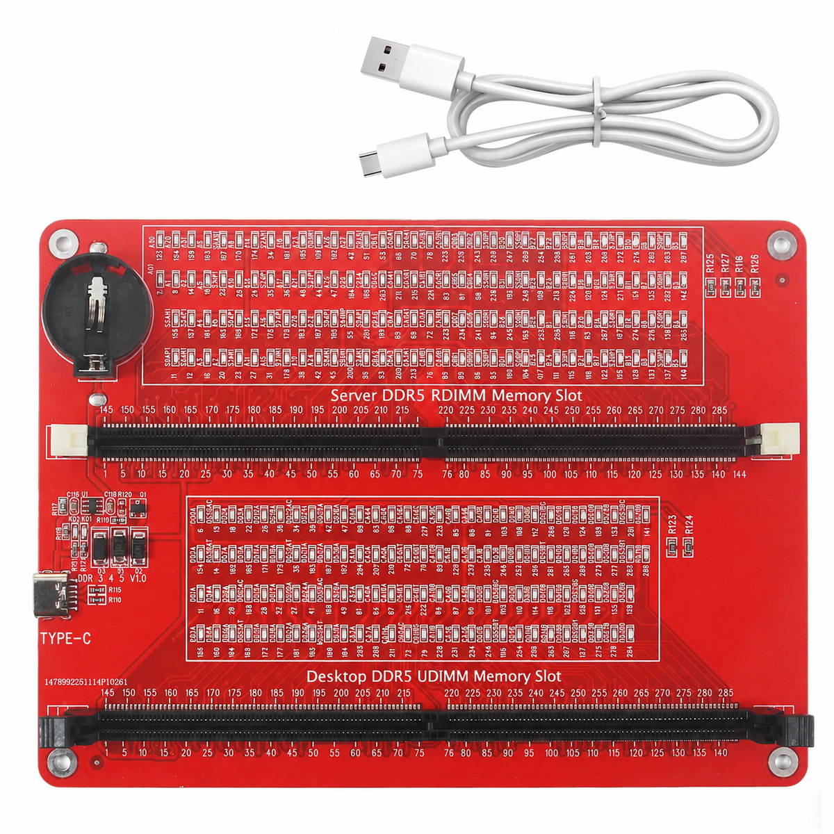 HMT-TT05 2-in-1 DDR5 Desktop & Server RAM Tester (Dual Power Supply)