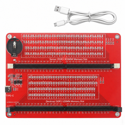 HMT-TT05 2-in-1 DDR5 Desktop & Server RAM Tester (Dual Power Supply)