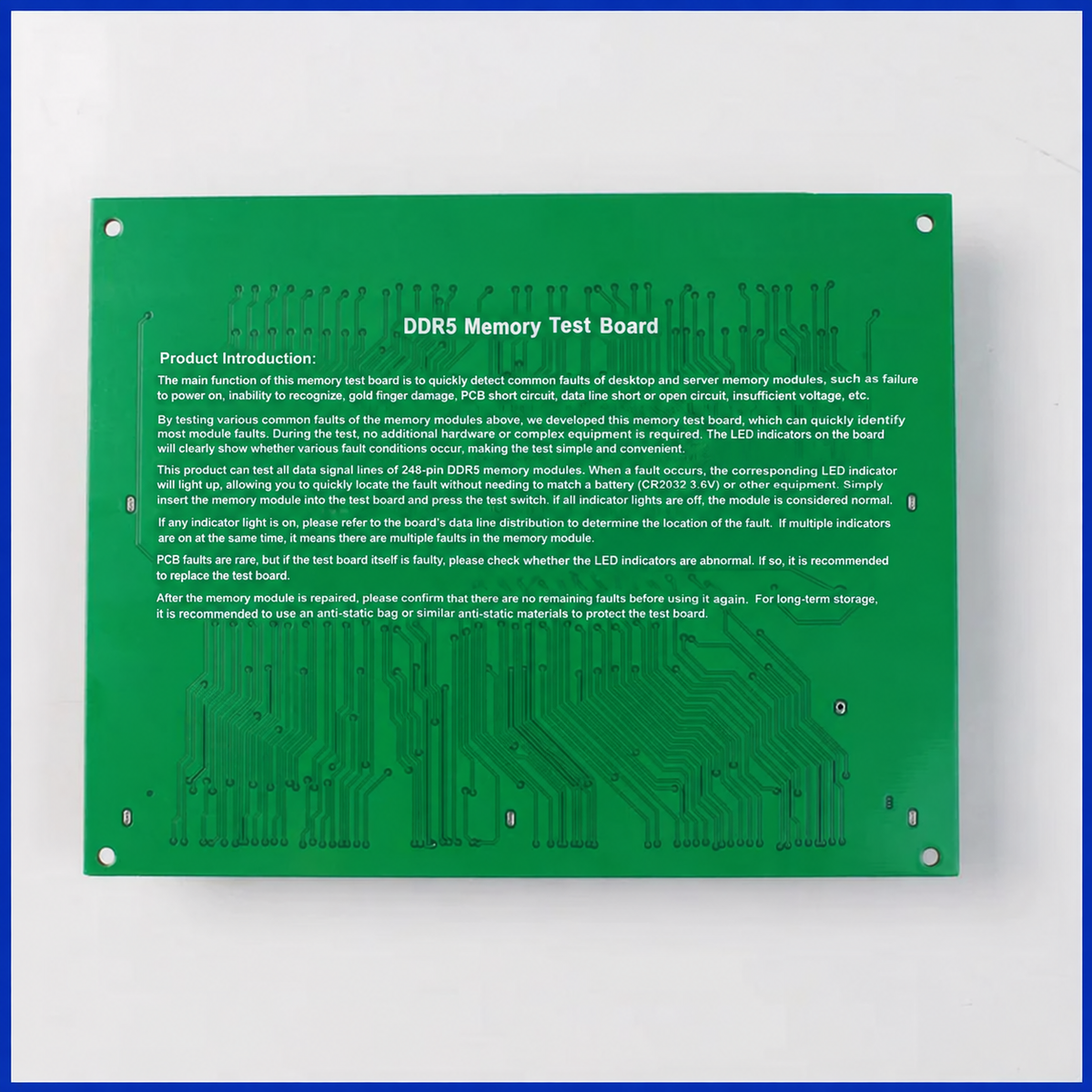 HMT-TT06 2-in-1 DDR5 Desktop &amp; Server RAM Module Tester with LED Indicator