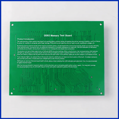 HMT-TT06 2-in-1 DDR5 Desktop &amp; Server RAM Module Tester with LED Indicator
