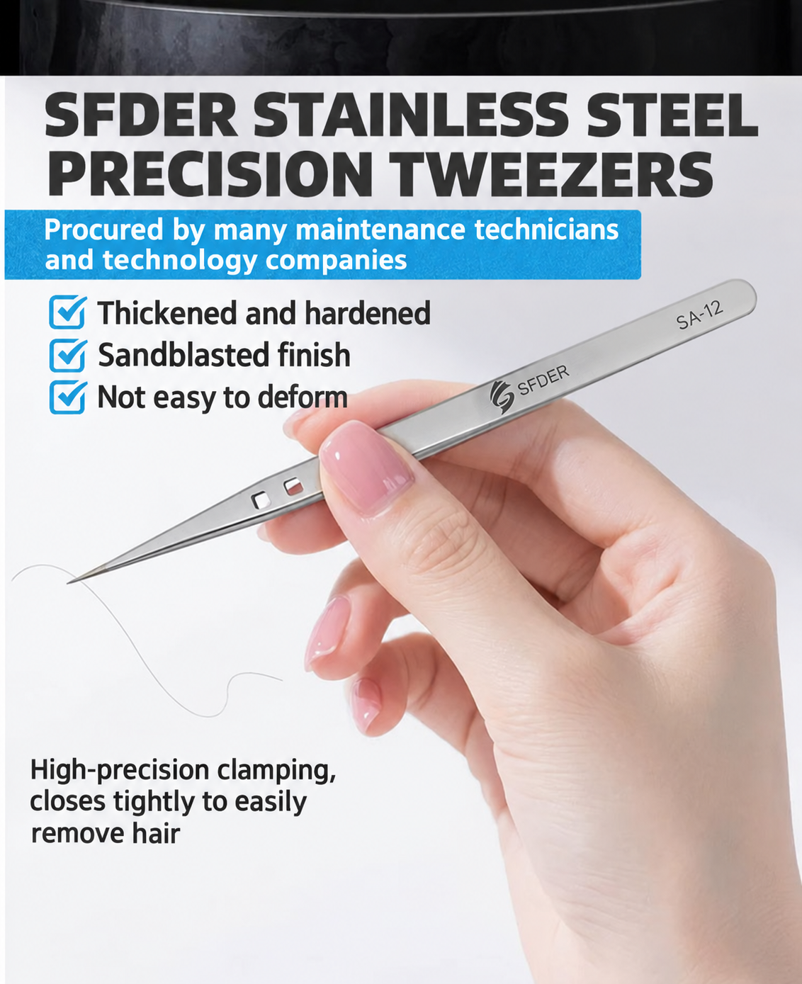 HMT HuiMinTong Ultra-High-Precision Tweezers