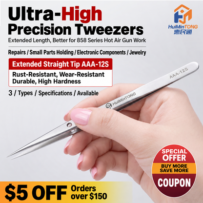 HMT HuiMinTong Ultra-High-Precision Tweezers