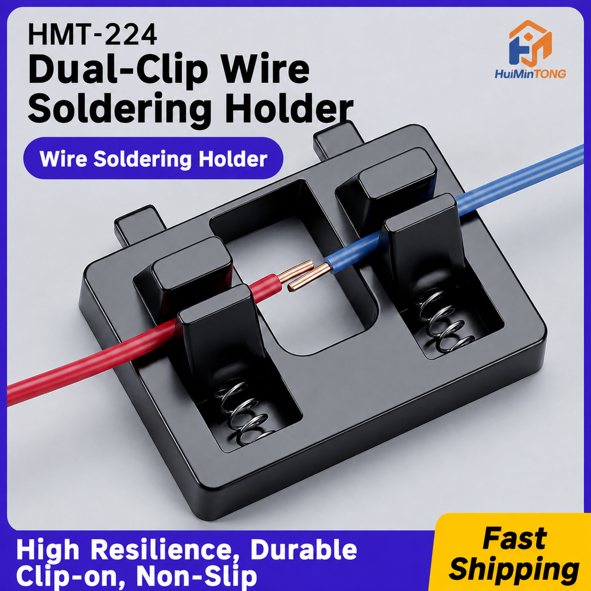 HMT-224 Dual-Slot Wire Welding/Fixing Clip